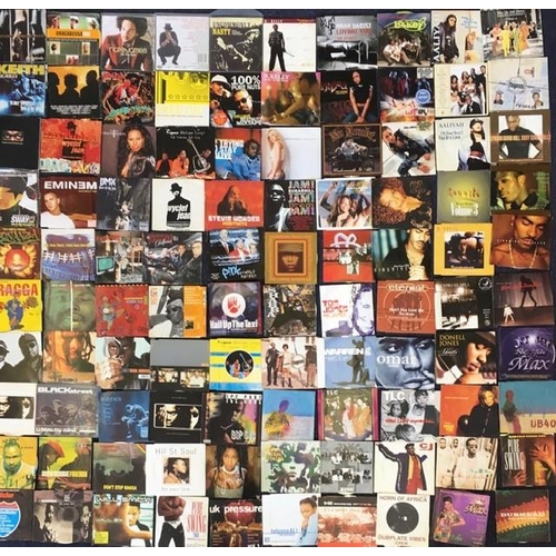 3672 - Mixed Genre - a collection of ex-DJ CD singles & samplers (x100 approx.). Mostly without plastic cas... 