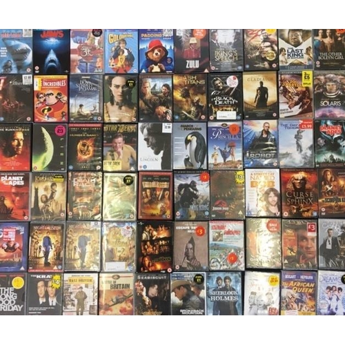 3703 - Mixed Genre - a collection of mostly new/unplayed DVD's (x50).