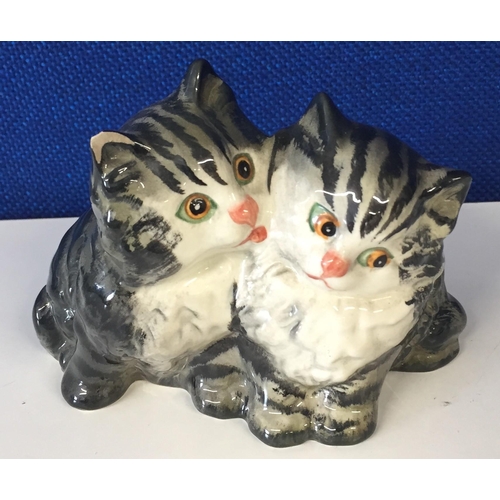 621D - A Beswick model of two kittens, model no. 1316. Height 8cm.