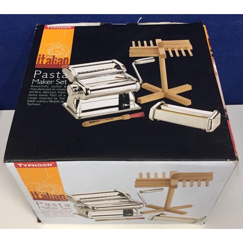 690 - A Typhoon Pasta Maker Set. Boxed with instructions.