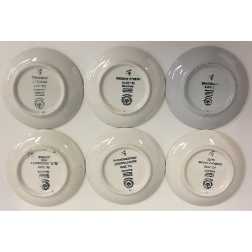 563 - A collection of six 'Royal Copenhagen' display plates (includes no's 2-2010, 18-2010, 22-2010, 42-20... 