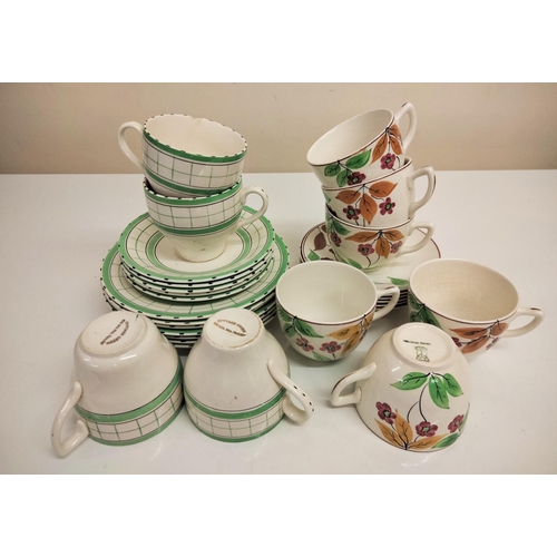 624A - Two vintage part-teasets.