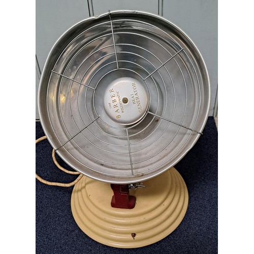 776 - A mid-century 'Barber' Polykymatic 'Heat Generator'. Untested.