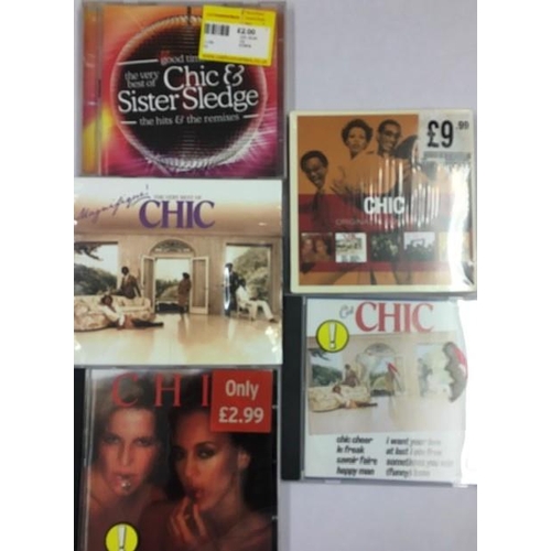 3351 - Chic - a collection of mostly new/unplayed CD's (x5)