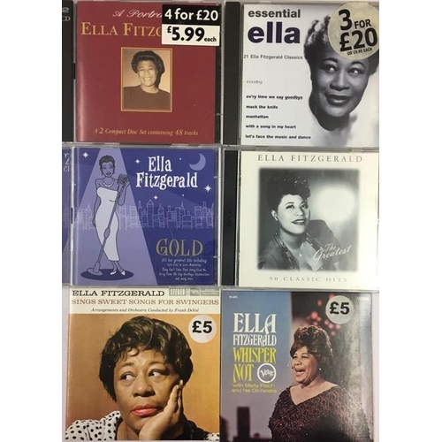 3393 - Ella Fitzgerald - a collection of mostly new/unplayed CD's (x6)