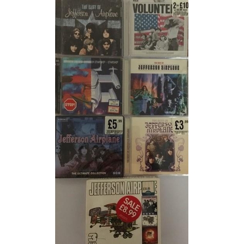 3425 - Jefferson Airplane - a collection of mostly new/unplayed CD's (x7)