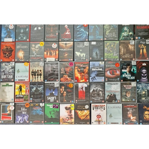 3475 - Horror/Thriller - a collection of mostly new/unplayed DVD`s (x50).