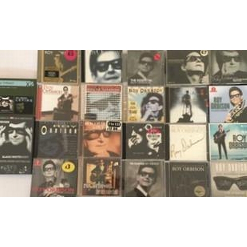 3487 - Roy Orbison - a collection of mostly new/unplayed CD's (x21) & DVD's (x2)