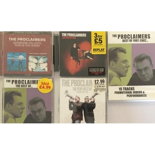 3492 - The Proclaimers - a collection of mostly new/unplayed CD's (x4) & DVD