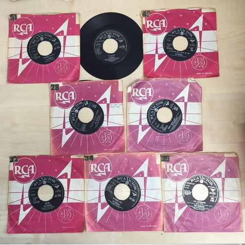 3503 - The Monkees - Vinyl 45's (x8). To include 'I'm a Believer', 'It's Nice to Be With You', 'Forget That... 