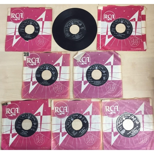 3503 - The Monkees - Vinyl 45's (x8). To include 'I'm a Believer', 'It's Nice to Be With You', 'Forget That... 