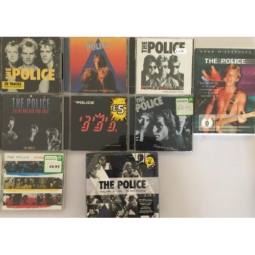 3530 - The Police - a collection of mostly new/unplayed CD's (x8) & DVD.