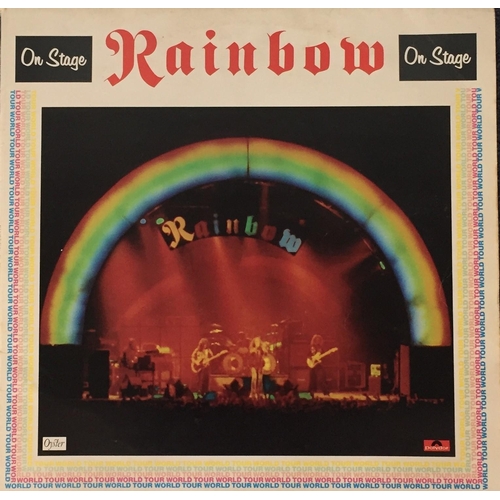 3534 - Rainbow - Vinyl LP. 'On Stage', 2929 041/042, Polydor Oyster label.