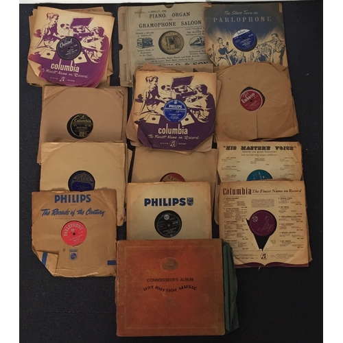 3549 - Mixed Genre - a collection of vinyl 78's (x37 approx.).