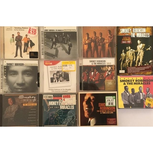 3553 - Smokey Robinson - a collection of mostly new/unplayed CD's (x10) & DVD