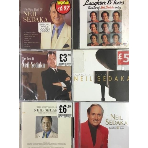 3563 - Neil Sedaka - a collection of mostly new/unplayed CD's (x6)