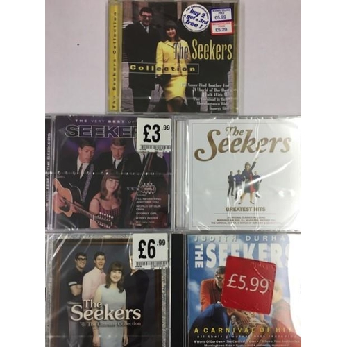 3564 - The Seekers - a collection of mostly new/unplayed CD's (x5)