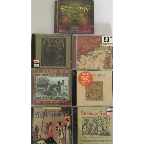 3591 - Steeleye Span - a collection of mostly new/unplayed CD's (x7)