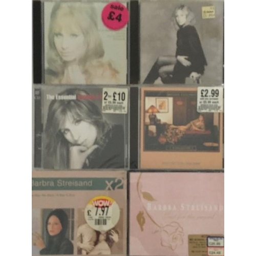 3598 - Barbra Streisand - a collection of mostly new/unplayed CD's (x6)