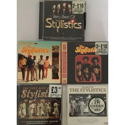 3599 - The Stylistics - a collection of mostly new/unplayed CD's (x5)