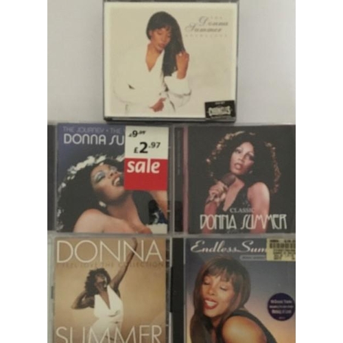 3600 - Donna Summer - a collection of mostly new/unplayed CD's (x5)