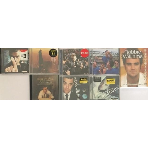 3636 - Robbie Williams - a collection of mostly new/unplayed CD's (x7) & DVD