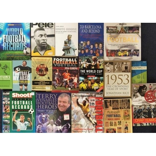 3720 - Mixed Football - a collection of mostly new/unread Books (x18).