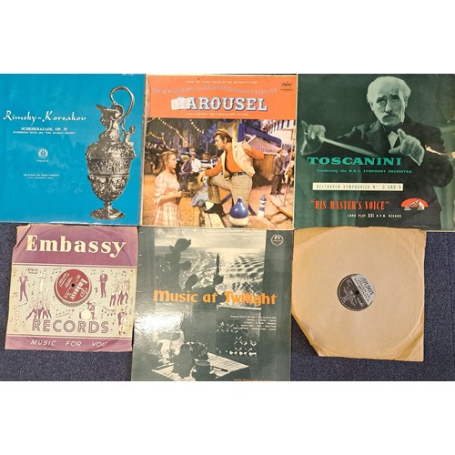 3314 - A small collection of LPs(x10) & 78's(x2) - mainly classical & musical related.