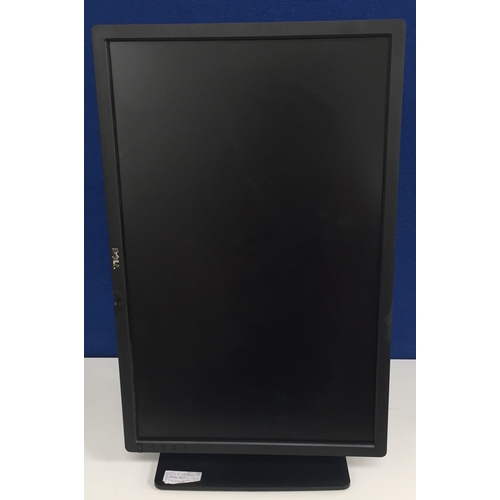 3057 - A 'Dell U2412M' monitor & stand. Tested & appears in full working order.