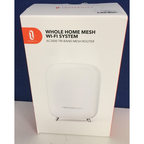 3064 - 'Taotronics' Mesh WiFi router, Tri-Band AC3000, whole home WiFi router.