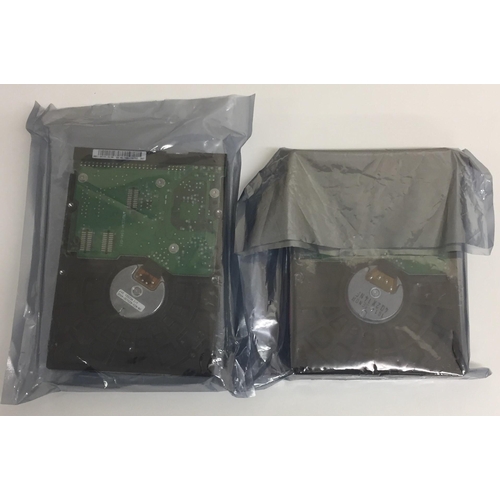 3074 - Two 'Western Digital' computer hard drives. Models WD600 & WD400. Untested.