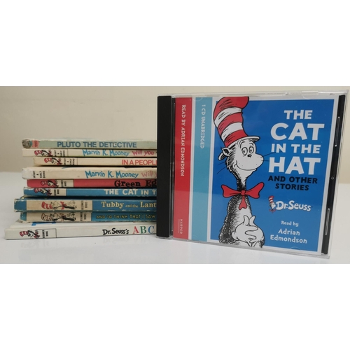 3249 - A collection of ten children's books/audio book. To include a series of Dr. Seuss & Disney.