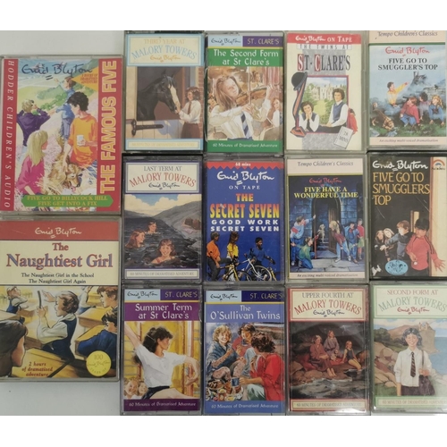 3251 - A collection of approximately forty-three Enid Blyton books & audiobooks, together with a vintage 'S... 