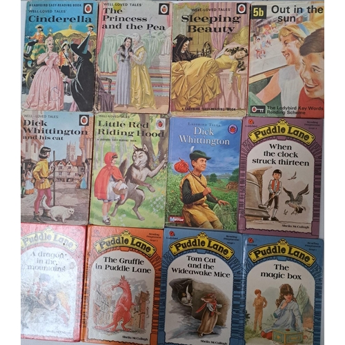 3265 - A collection of twelve Ladybird books. To include early editions of 'Dick Whittington', 'The Princes... 