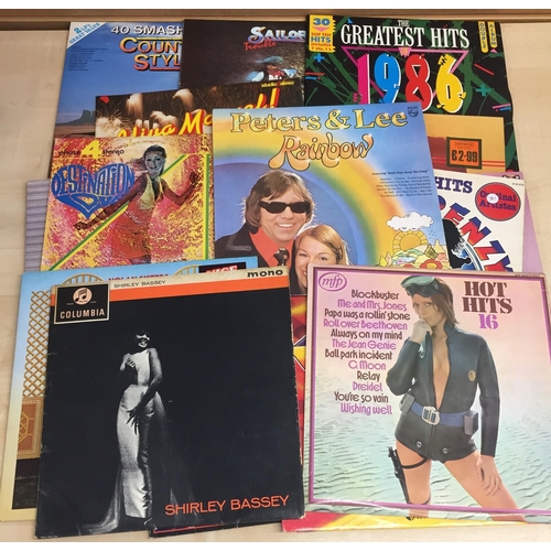 3315 - Various artists - a collection of vinyl albums (x16)