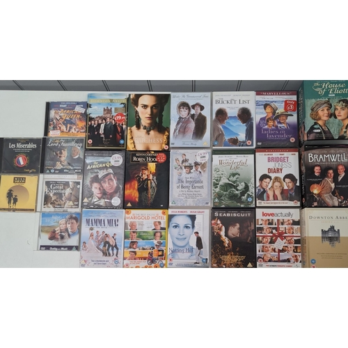 3326 - A collection of nineteen DVD films/TV series & sixteen videos. To include 'The House of Eliott', 'Do... 