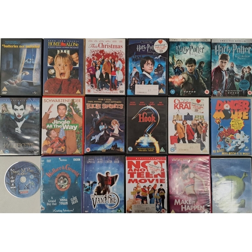 3346 - Children's - a collection of DVD's (x18). To include 'Harry Potter', 'Hook' etc.