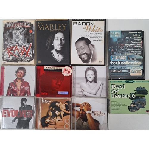 3355 - Various Artists - a collection of CD's (x7) & DVD's (x3), together with an incomplete 'The UK Collec... 