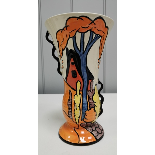 536A - A beautiful 'Chetwynd' vase, by Lorna Bailey. Signed to base. Height approx. 21cm.