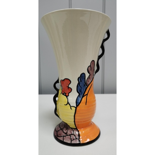 536A - A beautiful 'Chetwynd' vase, by Lorna Bailey. Signed to base. Height approx. 21cm.