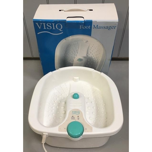 794 - A boxed/used foot massager, by 'Visiq'. PAT Test pass & functionality test indicates in working orde... 