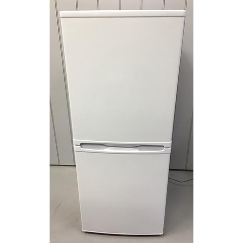 801 - A 50:50 fridge-freezer, by 'Essentials'. Model no. CE55CW18. Complete with salad crisper, all shelve... 