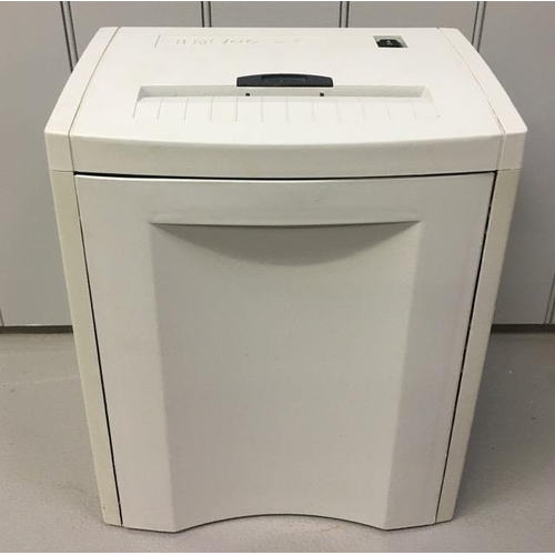 804 - An office shredder, by 'HSM'. Model no. 100. Dimensions(cm) H45, W37, D24. PAT Test pass & functiona... 