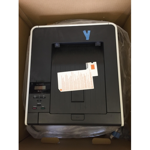 777 - A boxed/unused Brother HL-4140CN colour laser printer.