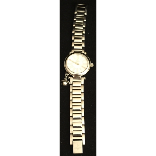 385 - A vintage ladies 'Mother Orb' wristwatch, by 'Vivienne Westwood'. Model no. VV006PSLSL SF. 5ATM wate... 