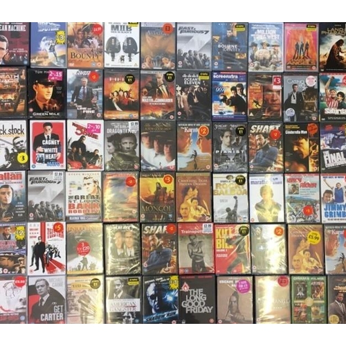 3690 - Action - a collection of mostly new/unplayed DVD`s (x62).