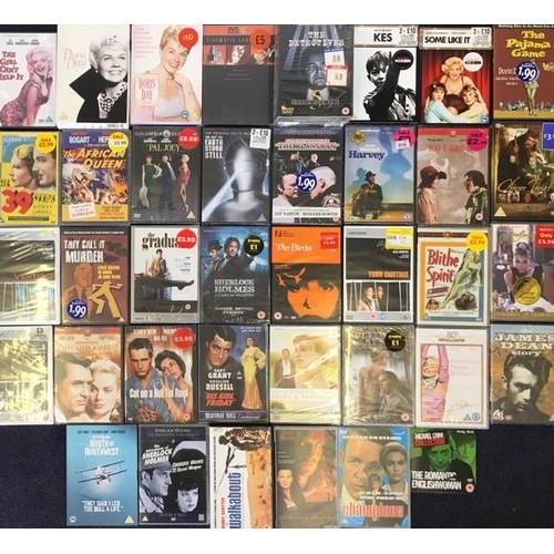 3692 - Classics - a collection of mostly new/unplayed DVD`s (x36) & Videos (x2).