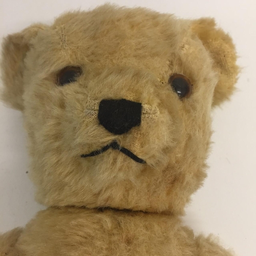 4085 - A mid-century, Teddy Bear. 38cm tall.