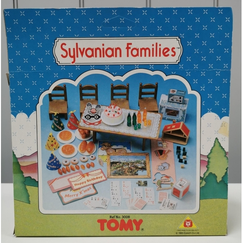 4216 - Sylvanian Families Party Set.  Manufacturer/Model No: Tomy 3008.  Appears unopened & complete.