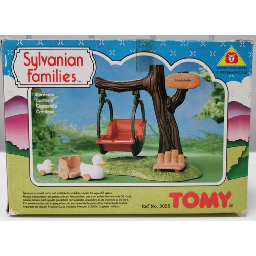 4224 - Sylvanian Families Baby Playground Swing Set.  Manufacturer/Model No: Tomy 3025.  Appears to be a co... 